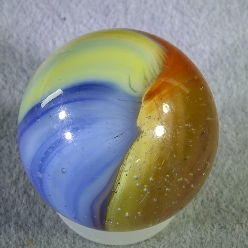 MASTER MARBLE COMPANY, Sunburst. 11/16". Mint (9.9). (1 of 6)