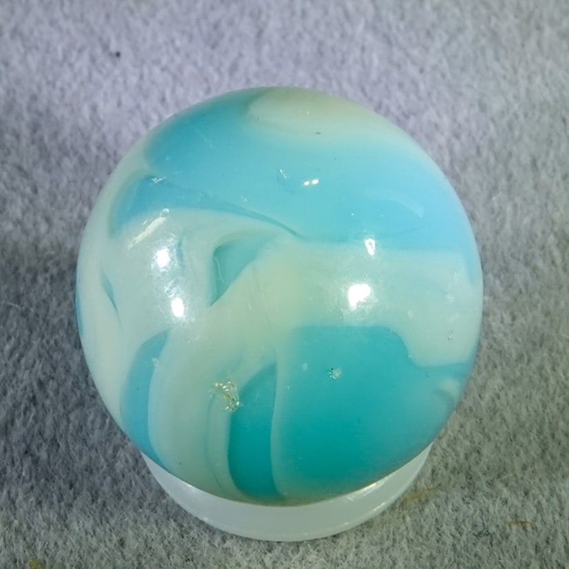 ALLEY AGATE COMPANY, Swirl. Bue Sky. 5/8". Near Mint(+) (8.9). (1 of 6)