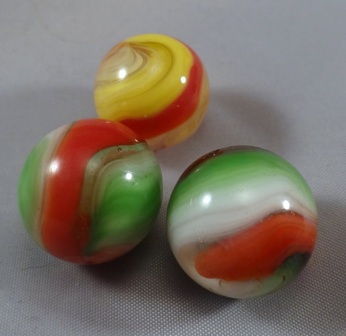 Marbles: Lot 1.  AKRO AGATE COMPANY,  3 Popeye (1 of 1)