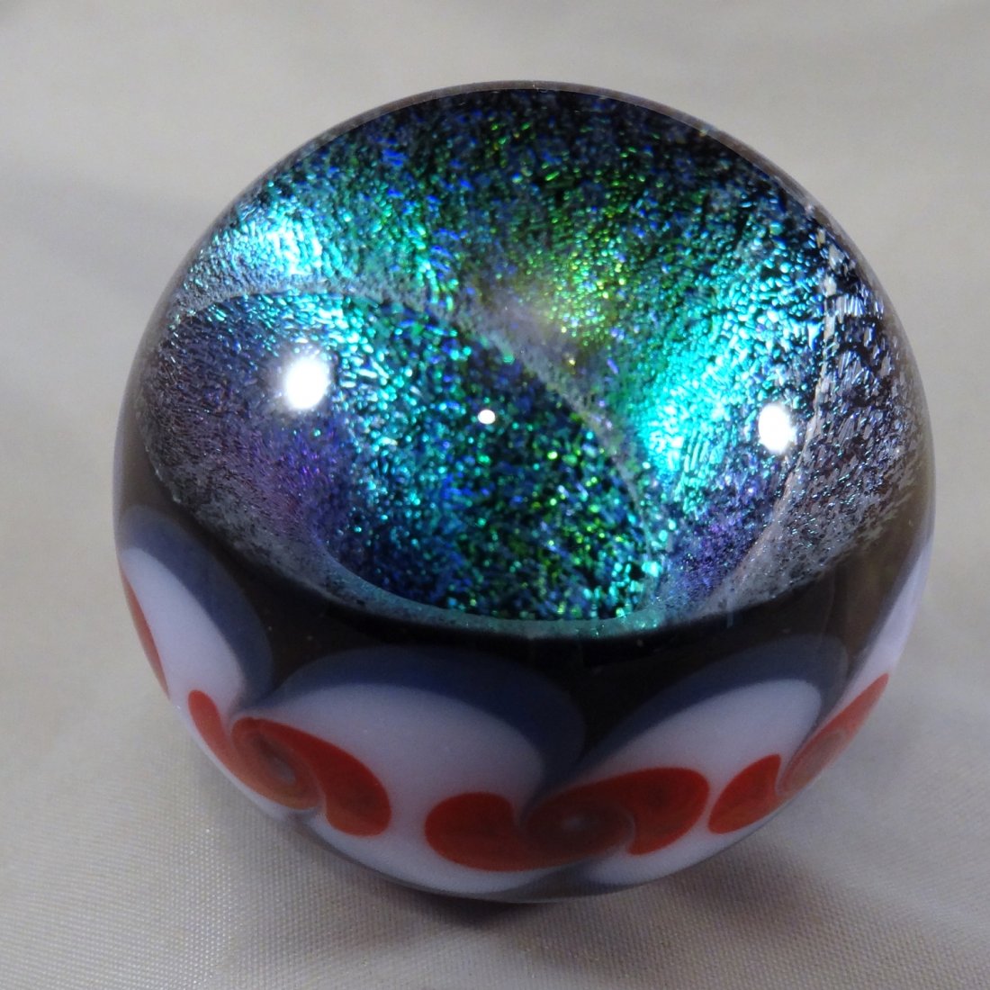 Marbles: Lot 39.  CONTEMP, Shane Caswell. Mint (9.9). (1 of 4)