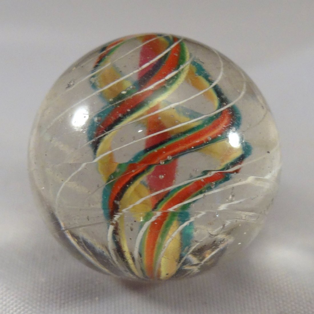 Marbles: Lot 61.  SWIRL, Divided Core. Mint(-) (9.1). (1 of 4)