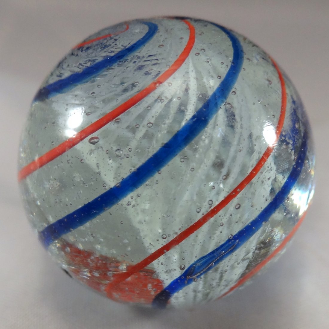 Marbles: Lot 72.  SWIRL, Latticinio Core. Mint (9.9). (1 of 4)