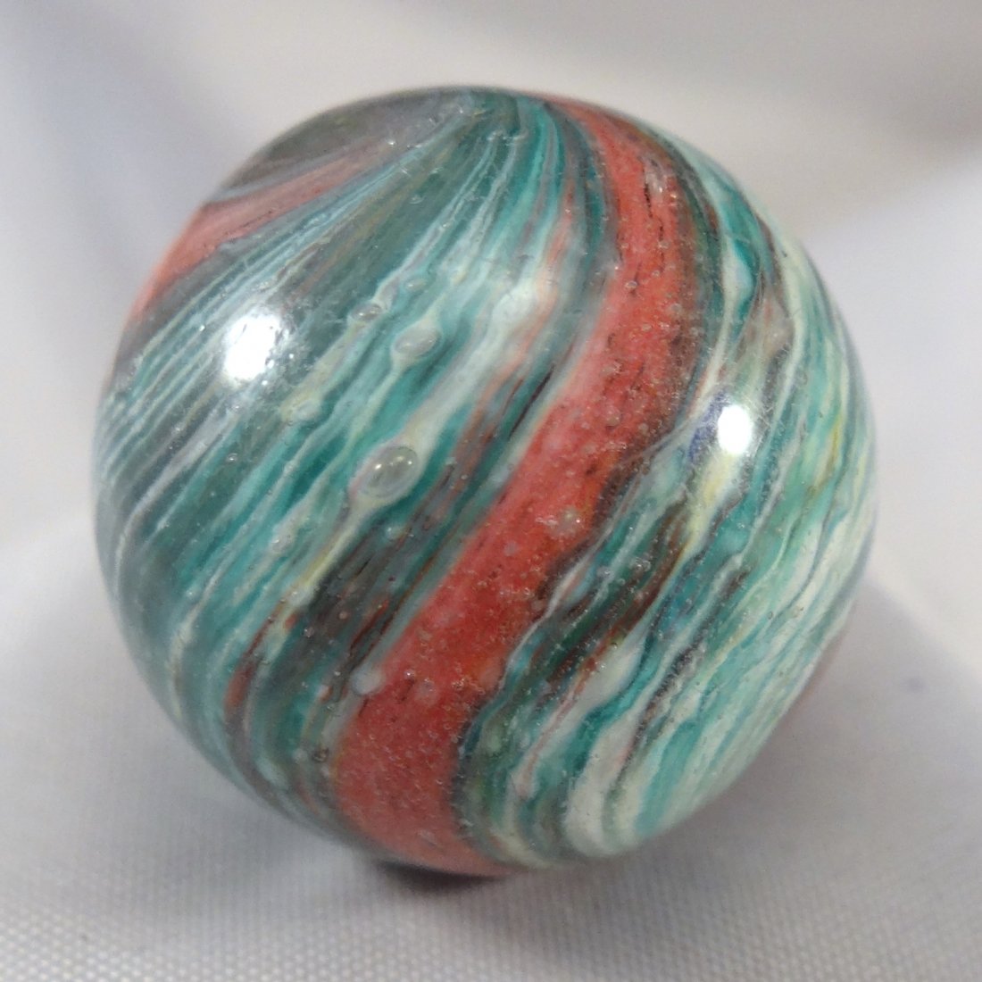 Marbles: Lot 99.  END OF DAY, Panel Onion. Mint (9.9). (1 of 6)