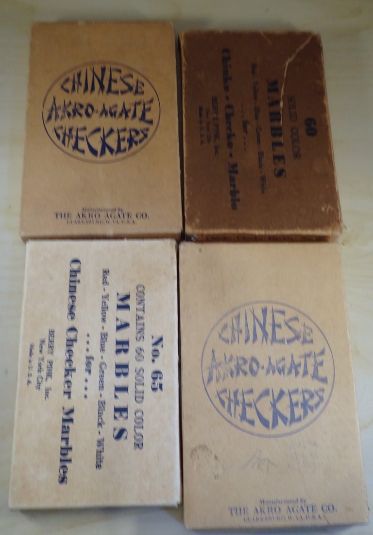 Marbles: Lot 126.  4 Boxes. (1 of 3)