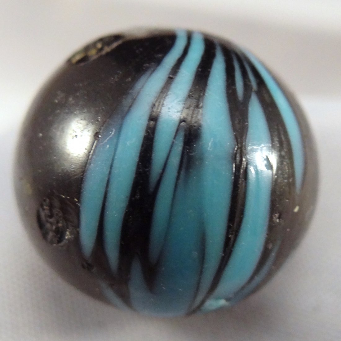 Marbles: Lot 170.  OTHER HANDMADE, Indian. NM (8.5). (1 of 6)