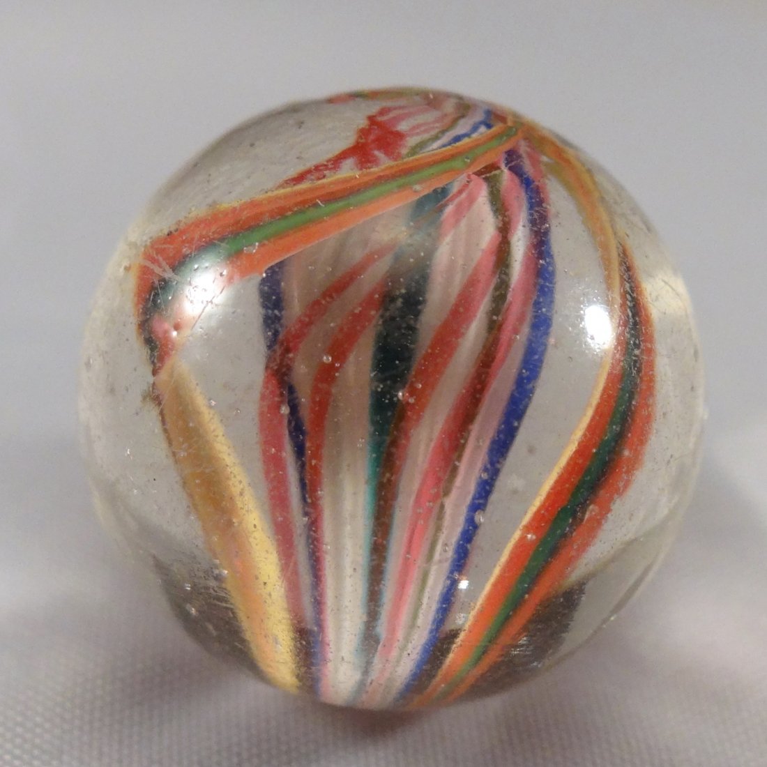 Marbles: Lot 204.  SWIRL, Ribbon Core. Mint (9.9). (1 of 6)