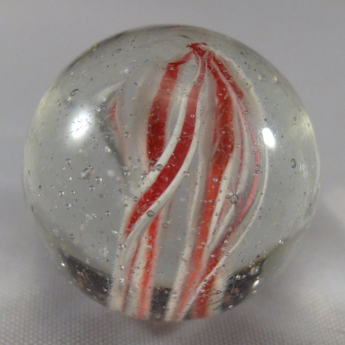 Marbles: Lot 205.  SWIRL, Ribbon Core. Mint (9.9). (1 of 6)