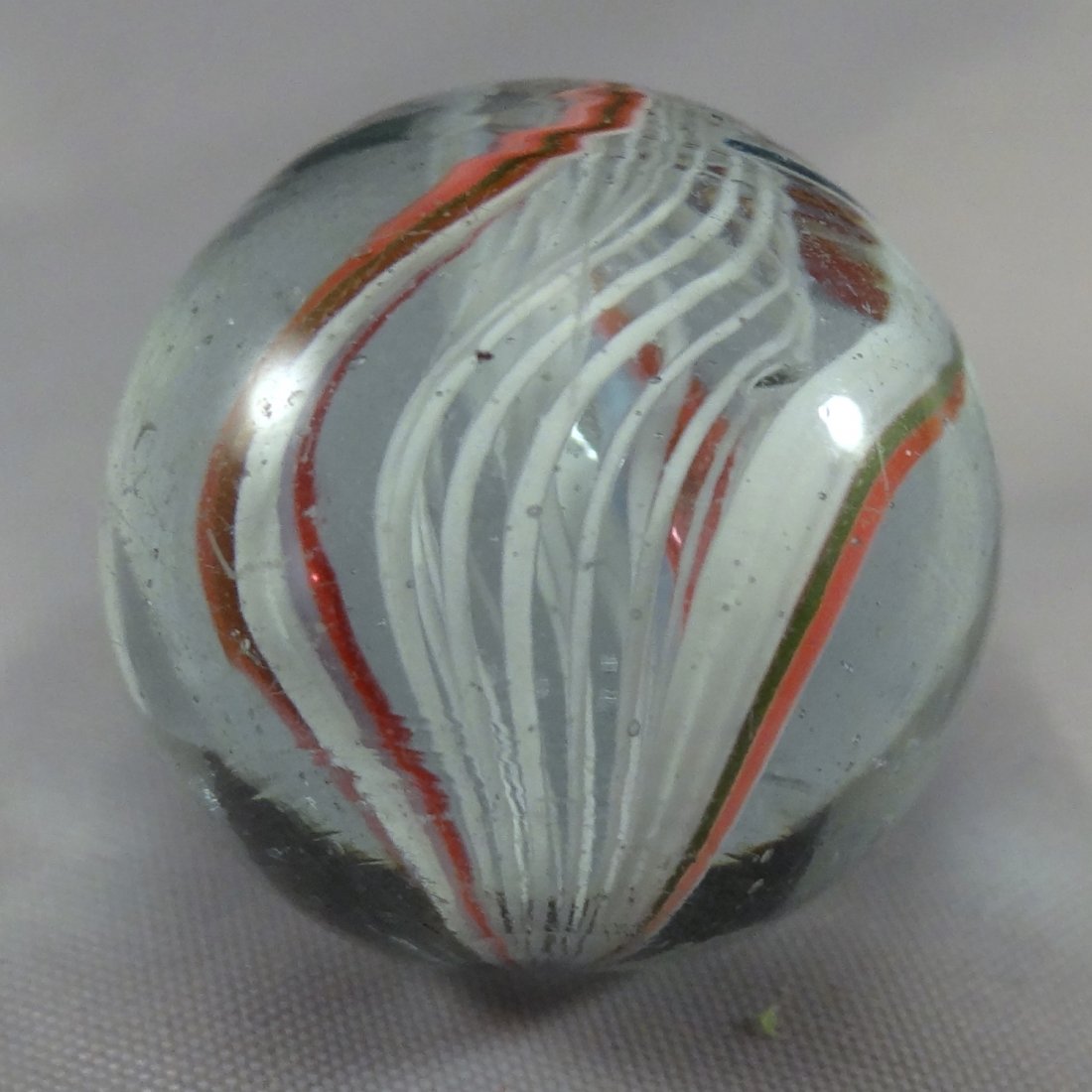 Marbles: Lot 225.  SWIRL, Ribbon Core. Mint (9.8). (1 of 6)