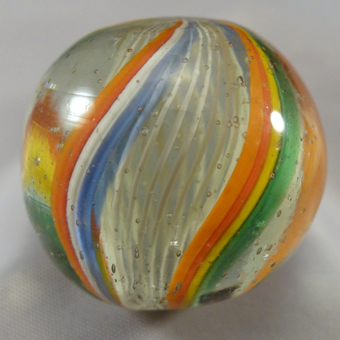 Marbles: Lot 239.  SWIRL, Latticinio Core. Mint (9.8). (1 of 4)