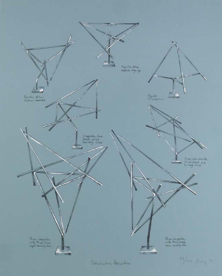 Rickey, George Tetrahedron Variations. 1971. (1 of 1)