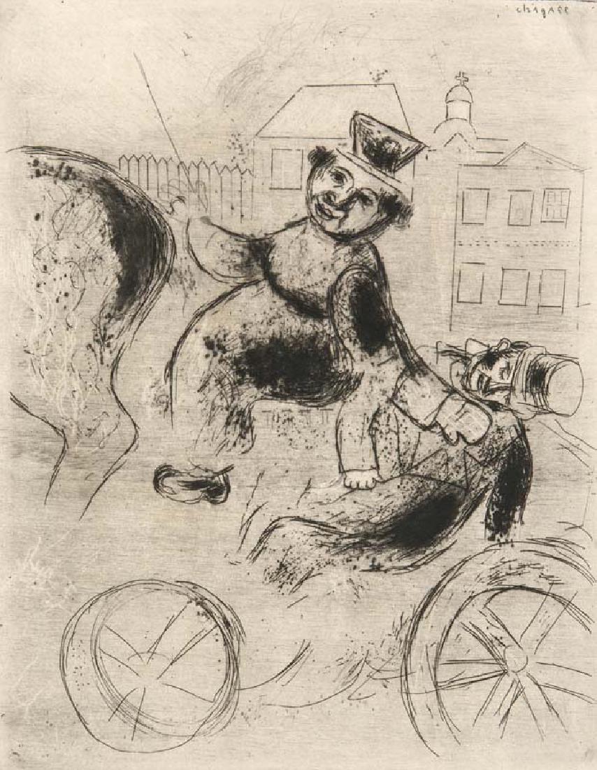 Chagall, Marc Pavel Ivanovitch est ramené á l'auberge. (1 of 1)