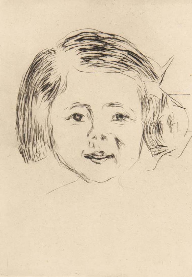 Munch, Edvard Kinderkopf (Herbert Esches Tochter). (1 of 1)