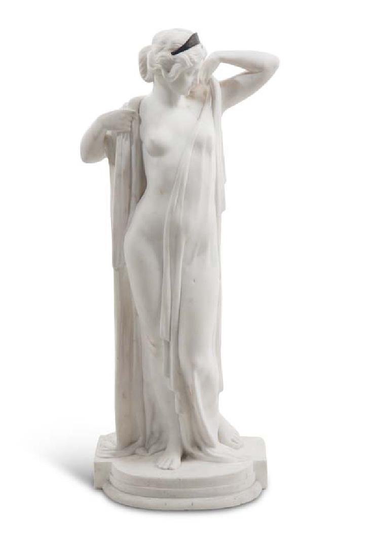 Seger, Ernst Phryne. Weißer Gussmarmor und Bronze. Höhe (1 of 1)