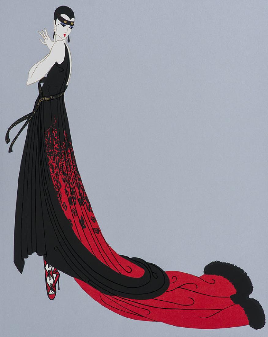 Erté, Romain de Tirtoff Splendeur. Farbserigraphie (1 of 1)