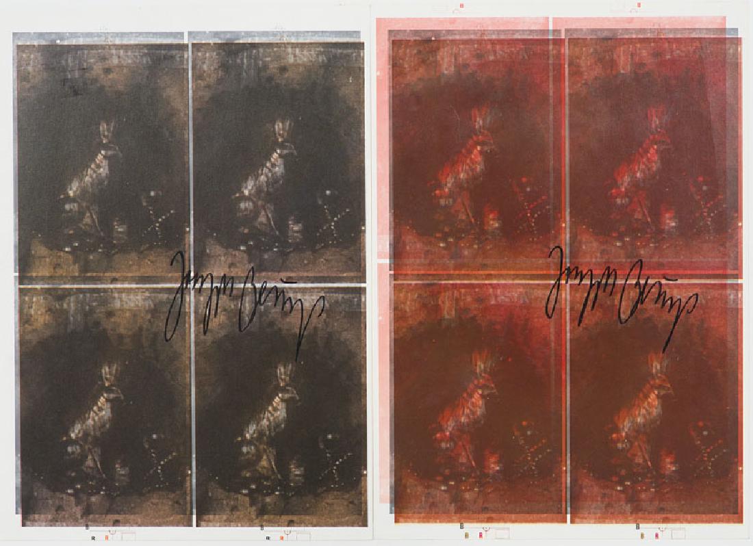 Beuys, Joseph Goldhase. 1982. Doppelter 4er (1 of 1)