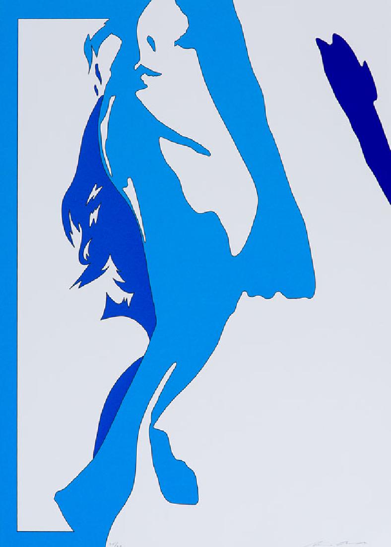 Berges, Werner Mary (aus der Serie Pop-Stars). 2002.: Pop-Art Berges, Werner Mary (aus der Serie Pop-Stars). 2002. Farbserigraphie auf Karton. 70 x 50 cm. Handsigniert, -nummeriert. - Die Ecken kaum merklich bestoßen. Eines von 60 Exemplaren. Mary (