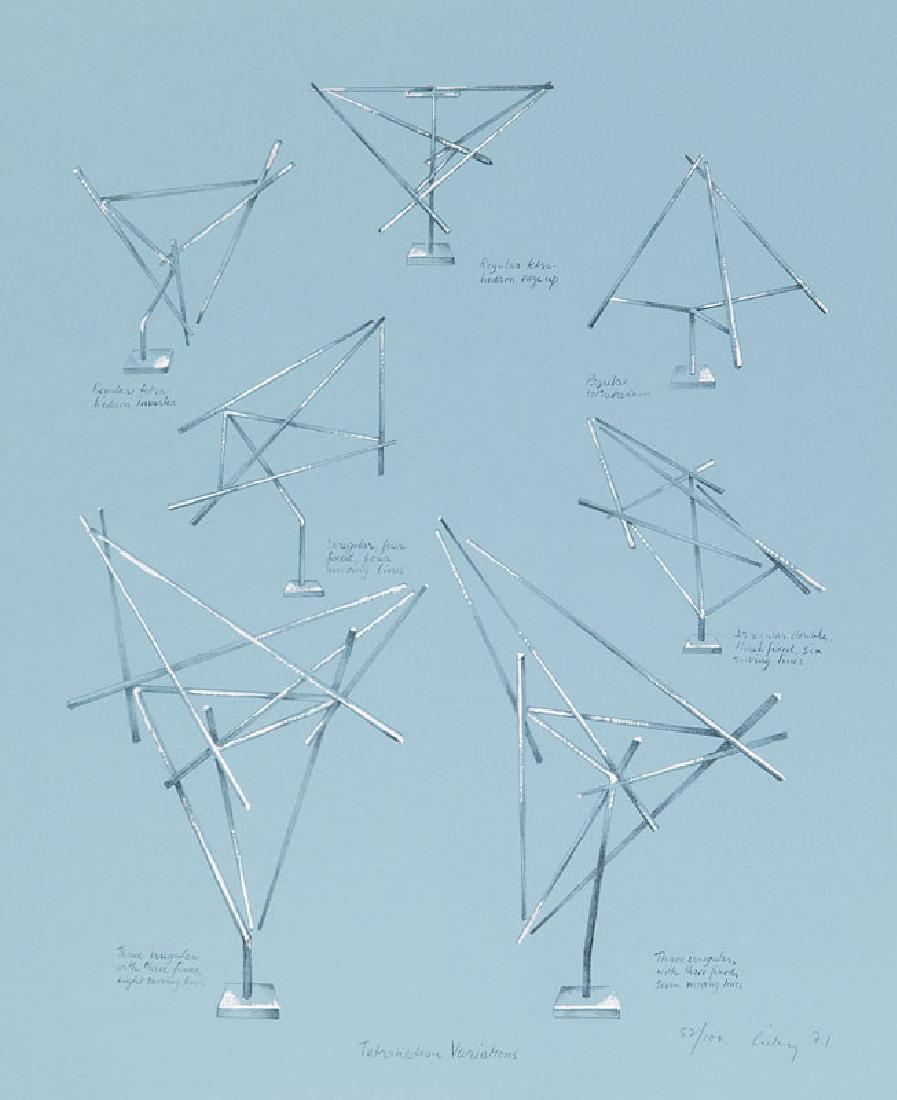 Rickey, George u. Louise Nevelson Tetrahedron (1 of 1)