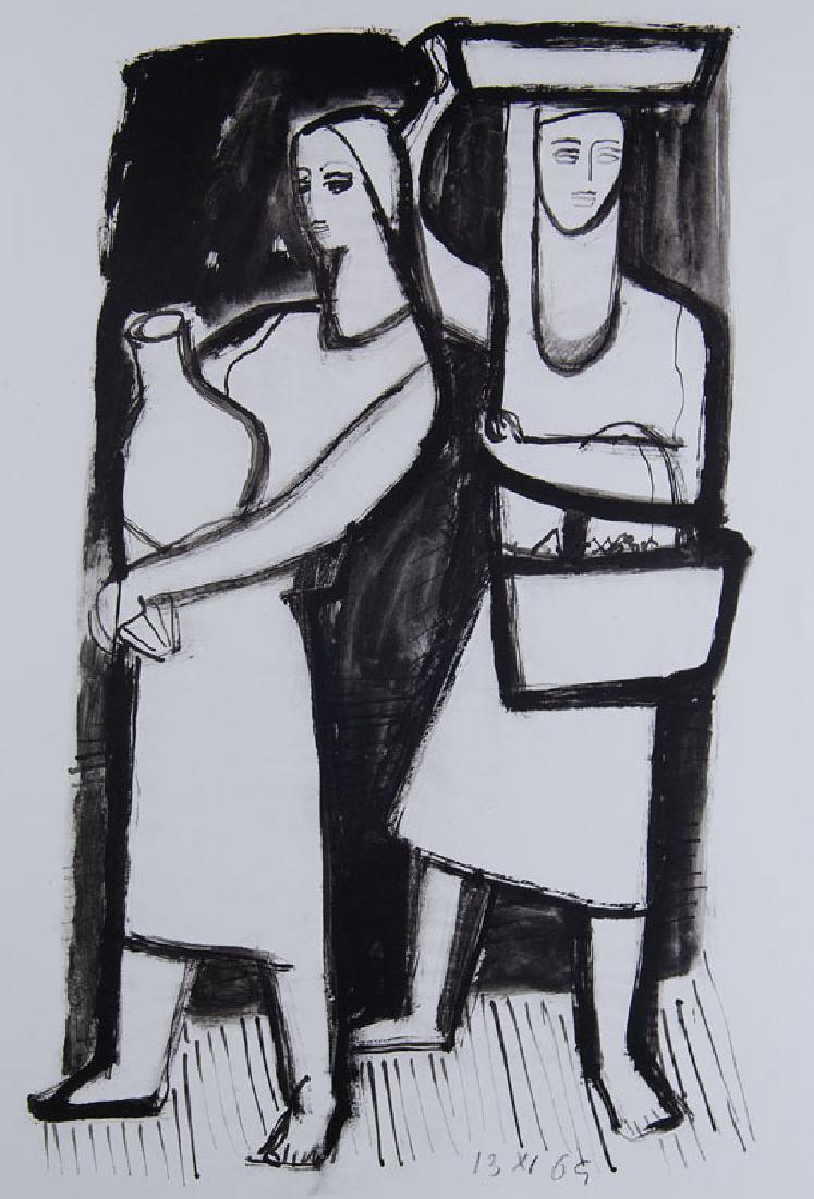 Heiner Knaub ein Bauhausmaler aus Eberbach. Mappe mit (1 of 1)