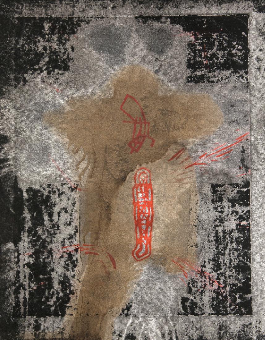 Morgner  Michael Kruzifix. 1986. Zeichnung. (1 of 1)