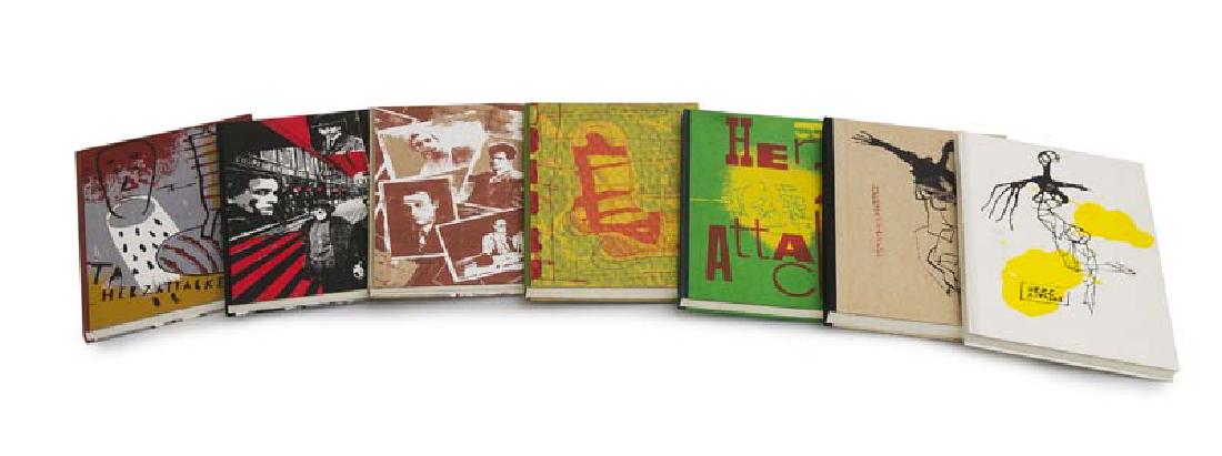 Maximilian Barck Herzattacke. Literatur- und: Künstlerbücher Maximilian Barck Herzattacke. Literatur- und Kunstzeitschrift. 7 Bände. Enthält: 3 Bde. Jg. 10/1998 Bd. II sowie Sondernummer I + II: Mit Graphiken von Klaus Zylla Micha Brendel Mik