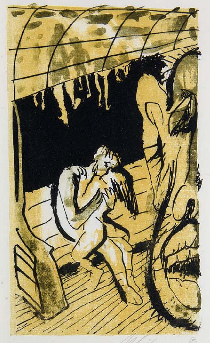 Jacques Prévert Texte. Mit 18 Originalgraphiken versch.: Künstlerbücher - Leiberg Helge Jacques Prévert Texte. Mit 18 Originalgraphiken versch. Techniken von Helge Leiberg. Dresden 1982. 38 S. 2 Bll. 4°. OBrosch. mit Fadenheftung als Blockbuch gebunden