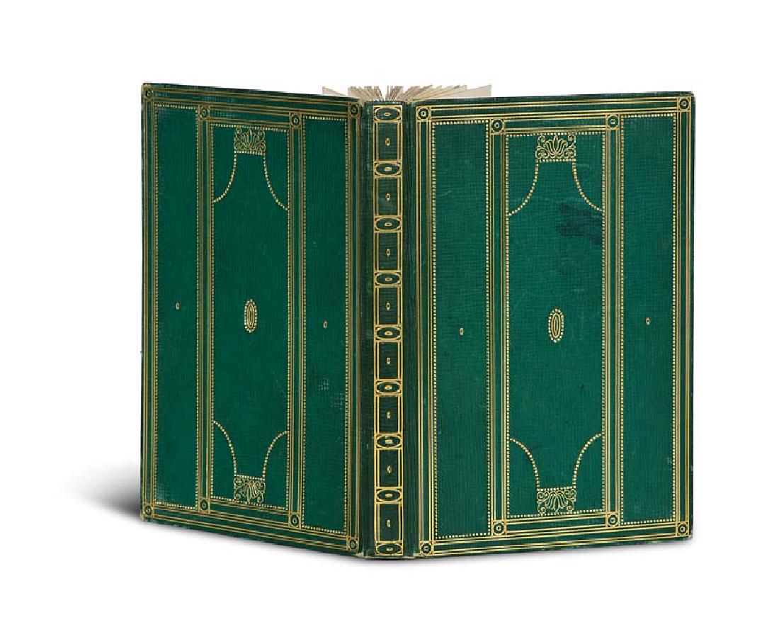 Arthur Schnitzler Die Hirtenflöte. Mit 9 ORadierungen: Schmutzer Ferdinand Arthur Schnitzler Die Hirtenflöte. Mit 9 ORadierungen von Ferdinand Schmutzer. Wien Deutsch-Österreichischer Vlg. 1912. 103 S. 2 Bl. Kl.-8°. Grünes OMaroquin mit Kopfgoldschnit