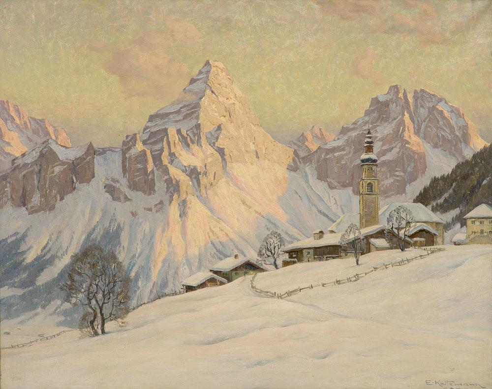 Kettemann, Erwin Winterabend in Lermoos/Tirol mit (1 of 1)