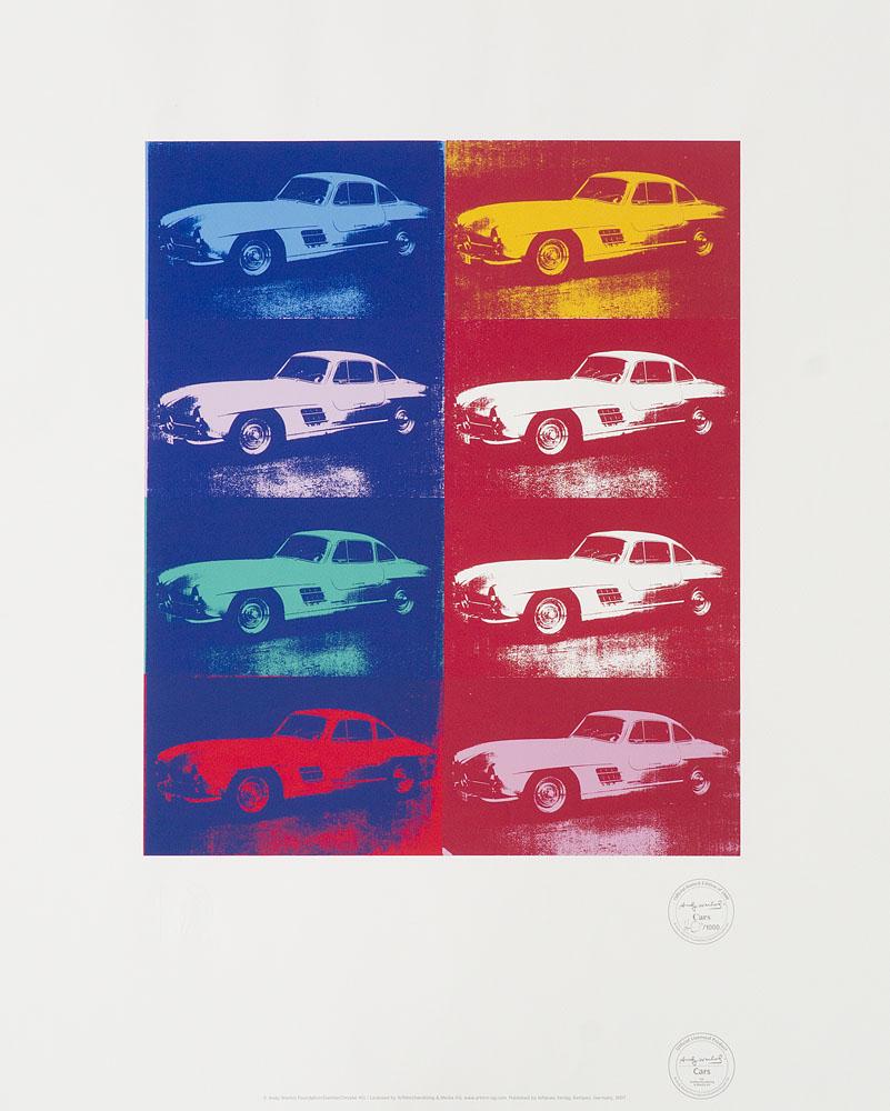 Warhol, Andy - nach Cars Mercedes 300 SL. 2007. (1 of 1)