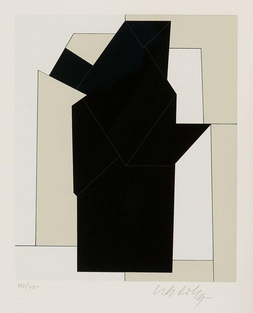 Vasarely,Victor Hir. 1953. Farbserigraphie auf (1 of 1)