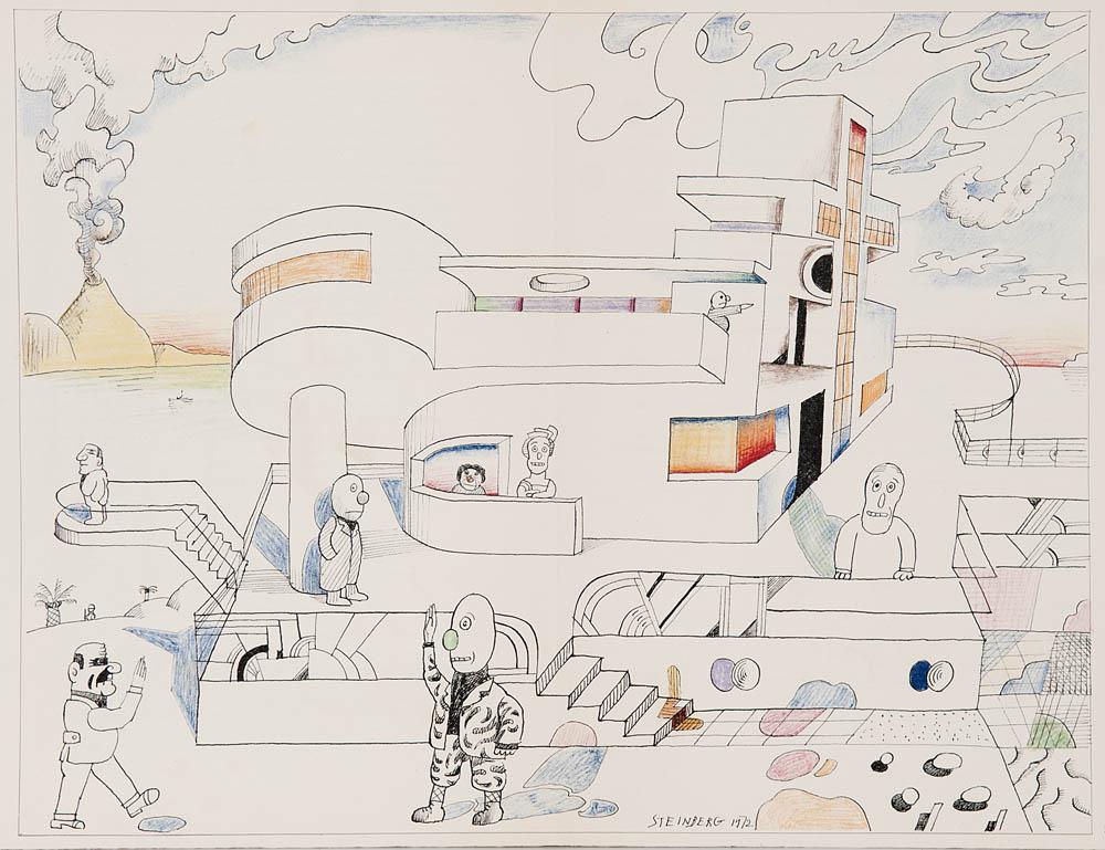 Steinberg, Saul No. 205. Mit zahlr. Abb. und 3 (1 of 2)