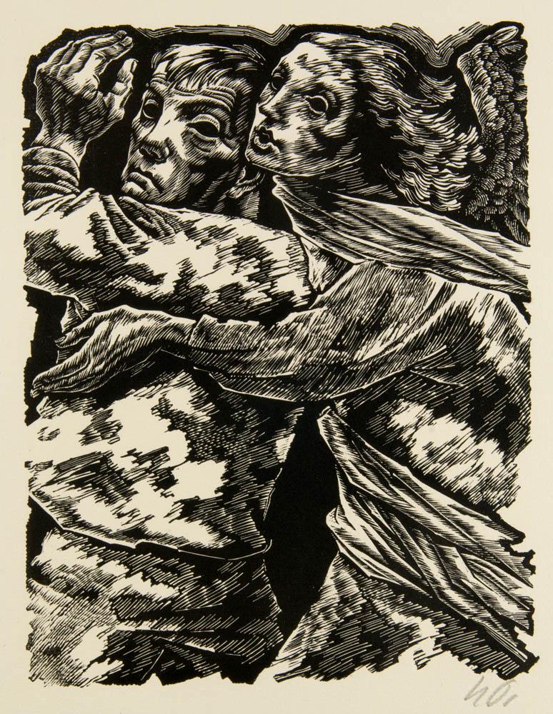 Wolfe, Thomas Von Zeit und Strom. Eine Legende vom: Expressionismus - Orlowski, HansWolfe, ThomasVon Zeit und Strom. Eine Legende vom Hunger des Menschen in der Jugend. Mit 8 OHolzschnitten von Hans Orlowski. Berlin, auf der Presse der Meisterschule de