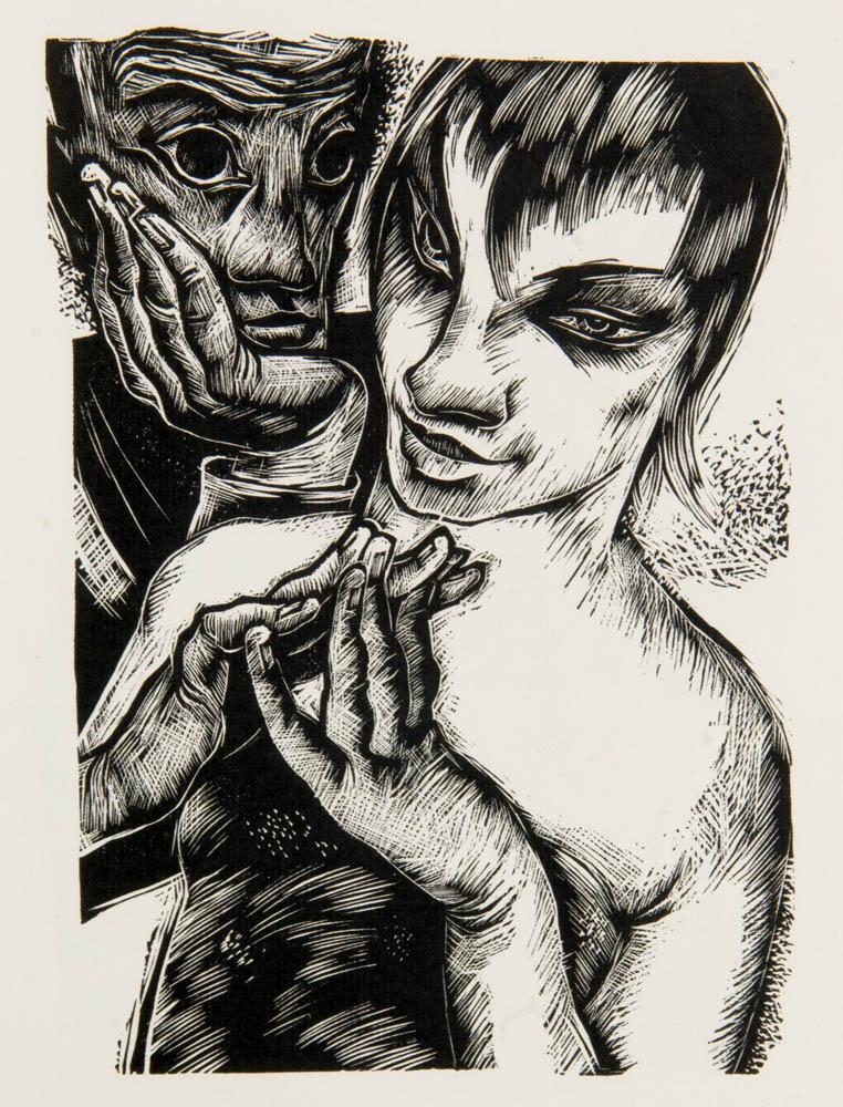 Wyngaert, Frank van den Kaleidoskoop. Verzen van Frank: Expressionismus - Orlowski, HansWyngaert, Frank van denKaleidoskoop. Verzen van Frank van den Wyngaert, houtsneden van Hans Orlowski. Mit 5 Holzschnitten von Orlowski. Antwerpen, Bibliofielenvereenigi