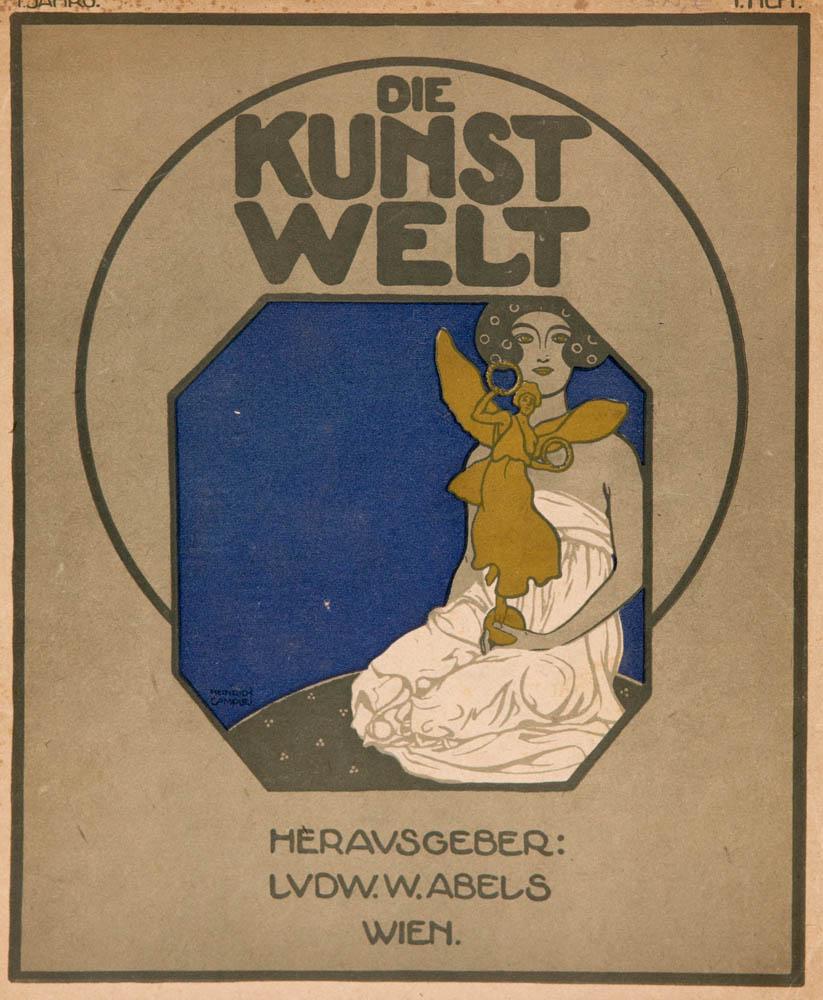 Die Kunstwelt. Hrsg. v. Ludwig W. Abels, Wien 1 Jg. 1 (1 of 1)