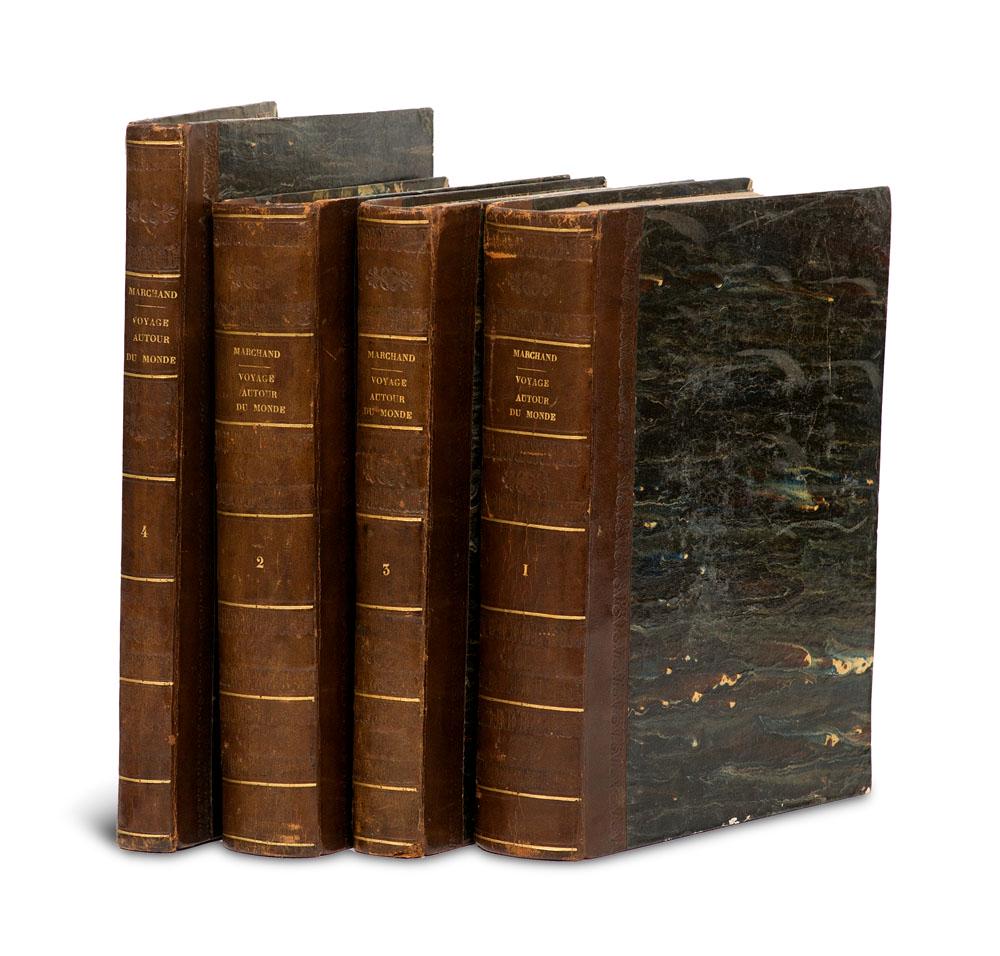 Marchand, Étienne Voyage autour du monde, pendant (1 of 3)