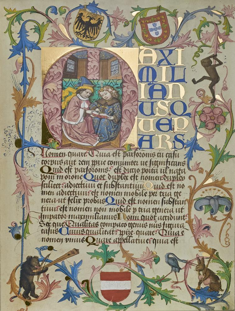 Ein Lehrbuch fur Maximilian I. Vollständige: Ein Lehrbuch fur Maximilian I. Vollständige Faksimileausgabe des Codex Ser. n. 2617 der Osterreichischen Nationalbibliothek Wien. Mit prachtvoller goldgehöhter Miniaturseite und zahlr. goldg