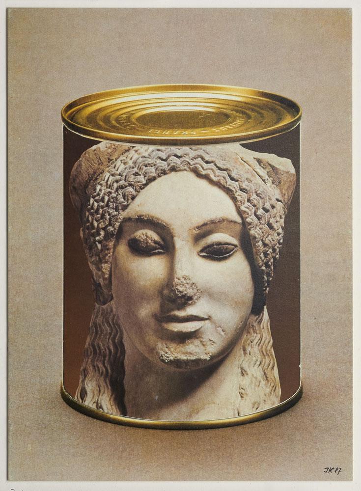 Kolar, Jiri Conserve II (antike Statue). 1987. Collage (1 of 1)