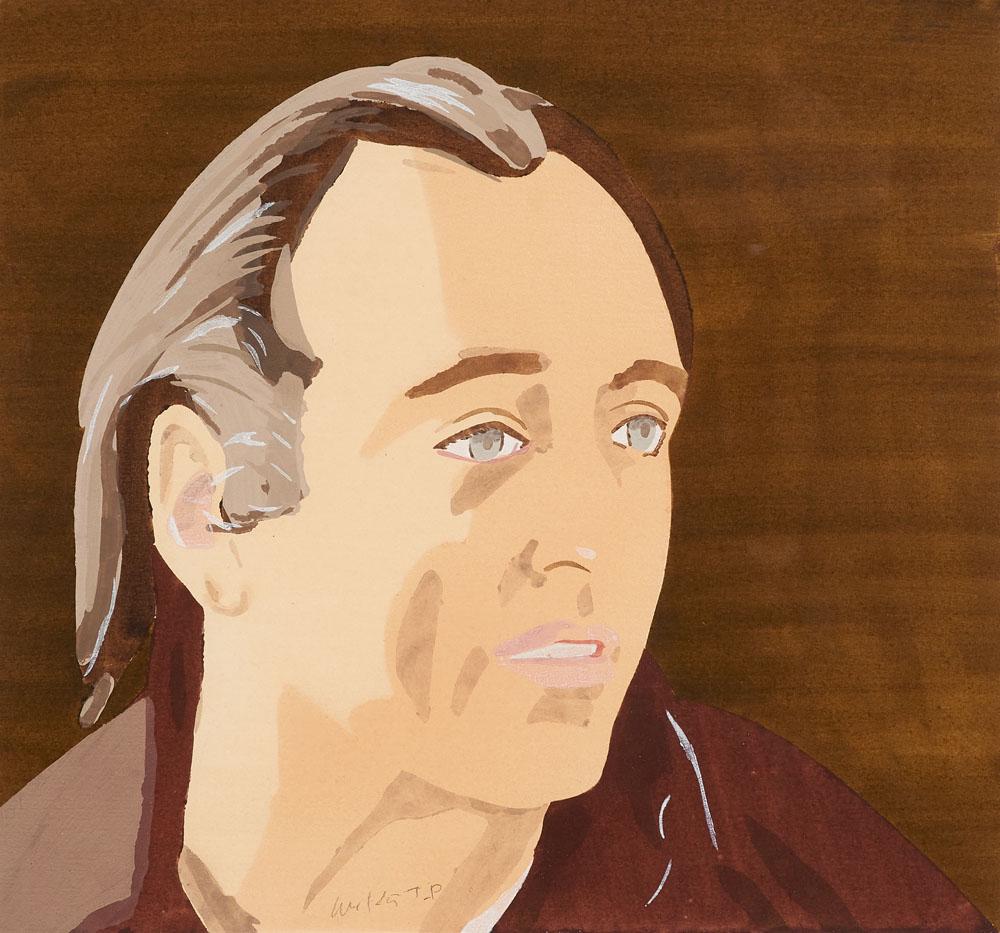 Katz, Alex Al Held. 1976. Pochoir aus 29 Farben auf: Katz, Alex Pop Art Al Held. 1976. Pochoir aus 29 Farben auf Fabriano-Karton. 39 x 42 cm. Zweifach signiert sowie nummeriert bzw. als "P"(?, Proof) bezeichnet. - Auf Unterlage montiert, im Passepartout