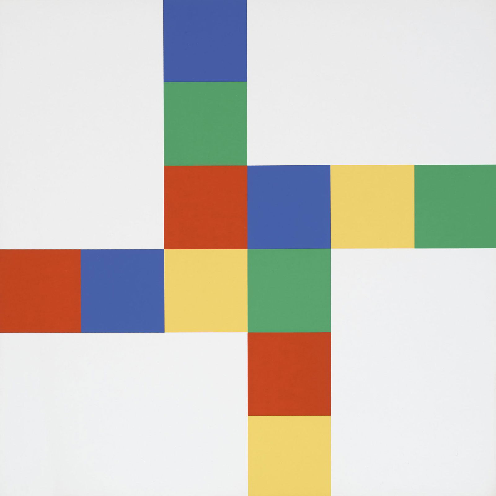 Lohse, Richard Paul o.T. 1970. Farbserigraphie auf (1 of 1)