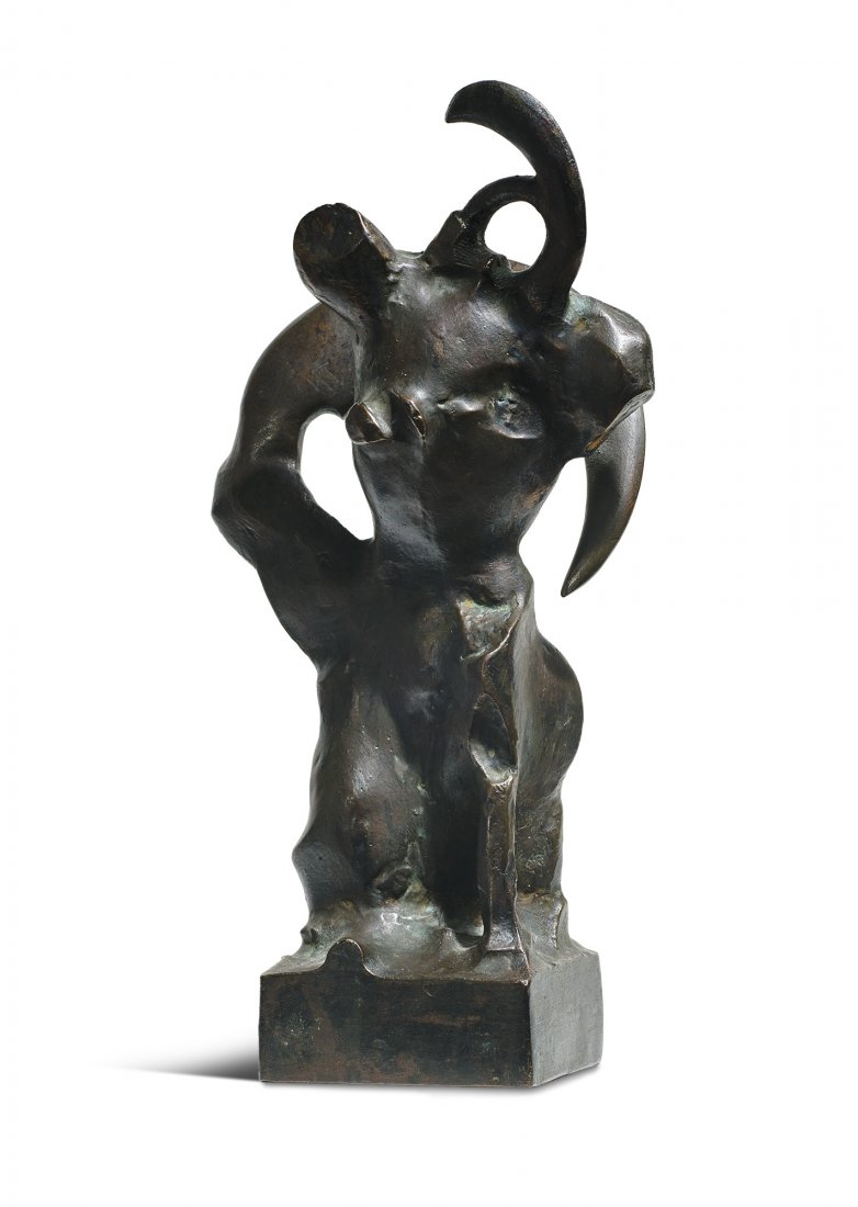 Steffen, Ottp Berndt Der Schnitter. 1998. Bronze mit (1 of 1)