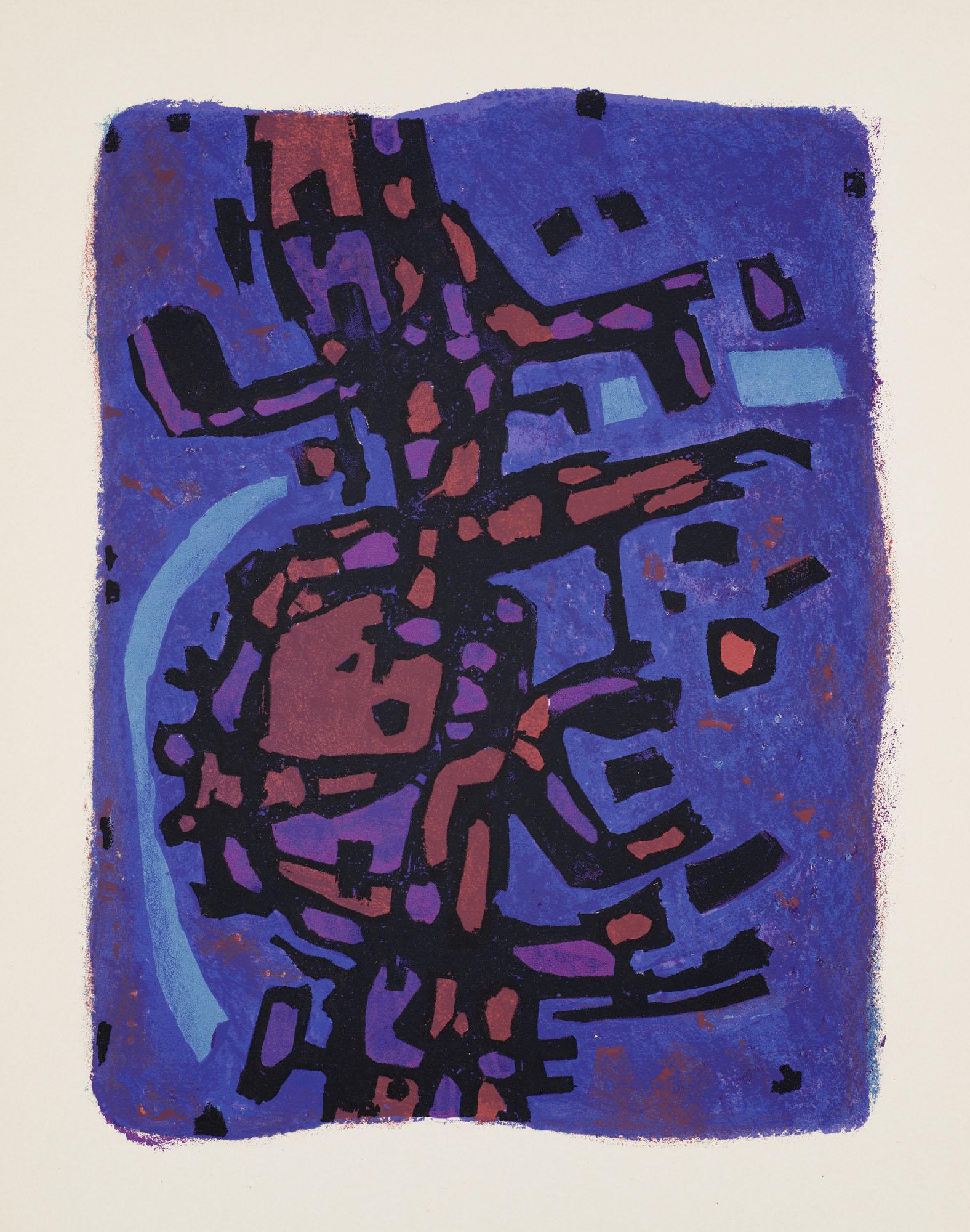 Manessier, Alfred Les cantiques spirituels de Saint Jean de la Croix. Mit 12 blattgrossen (1 of 1)