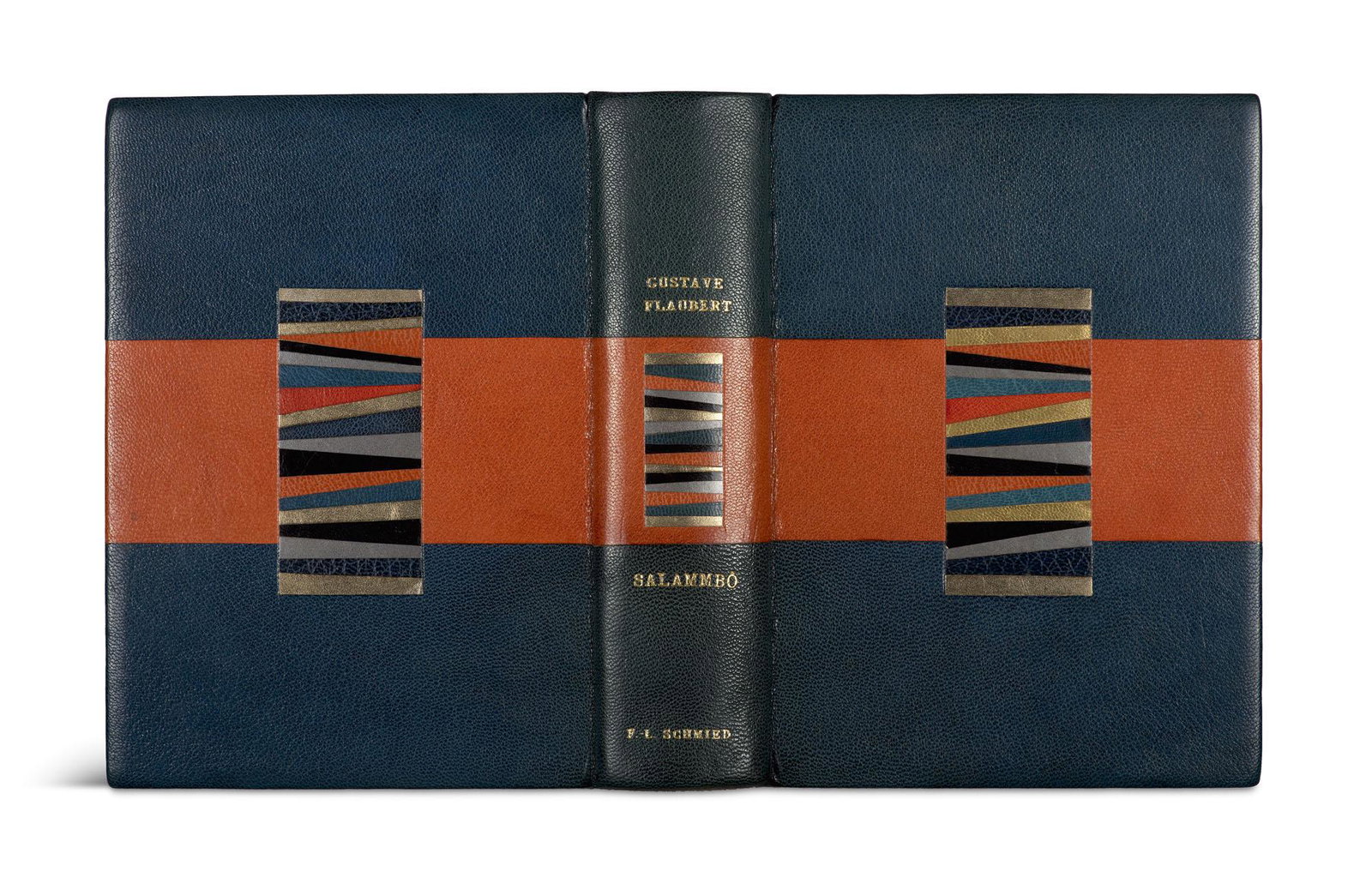 Schmied, Francois-Louis Flaubert, Gustave Salammbô. Mit 6 gehöhten Pochoirs und (1 of 3)