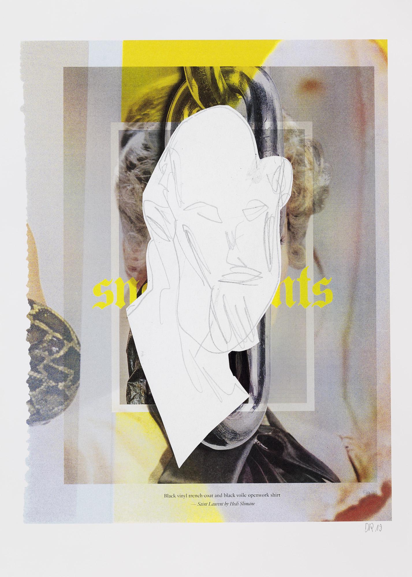 Daniel Richter o.T. 2019. Farbserigraphie auf glattem, leichten Papierkarton. 61 x 43 cm (70 x 50: Online_Modern and Contemporary ArtZeitgenössische KunstDaniel Richtero.T. 2019. Farbserigraphie auf glattem, leichten Papierkarton. 61 x 43 cm (70 x 50 cm). Monogrammiert und datiert. Verso mit t