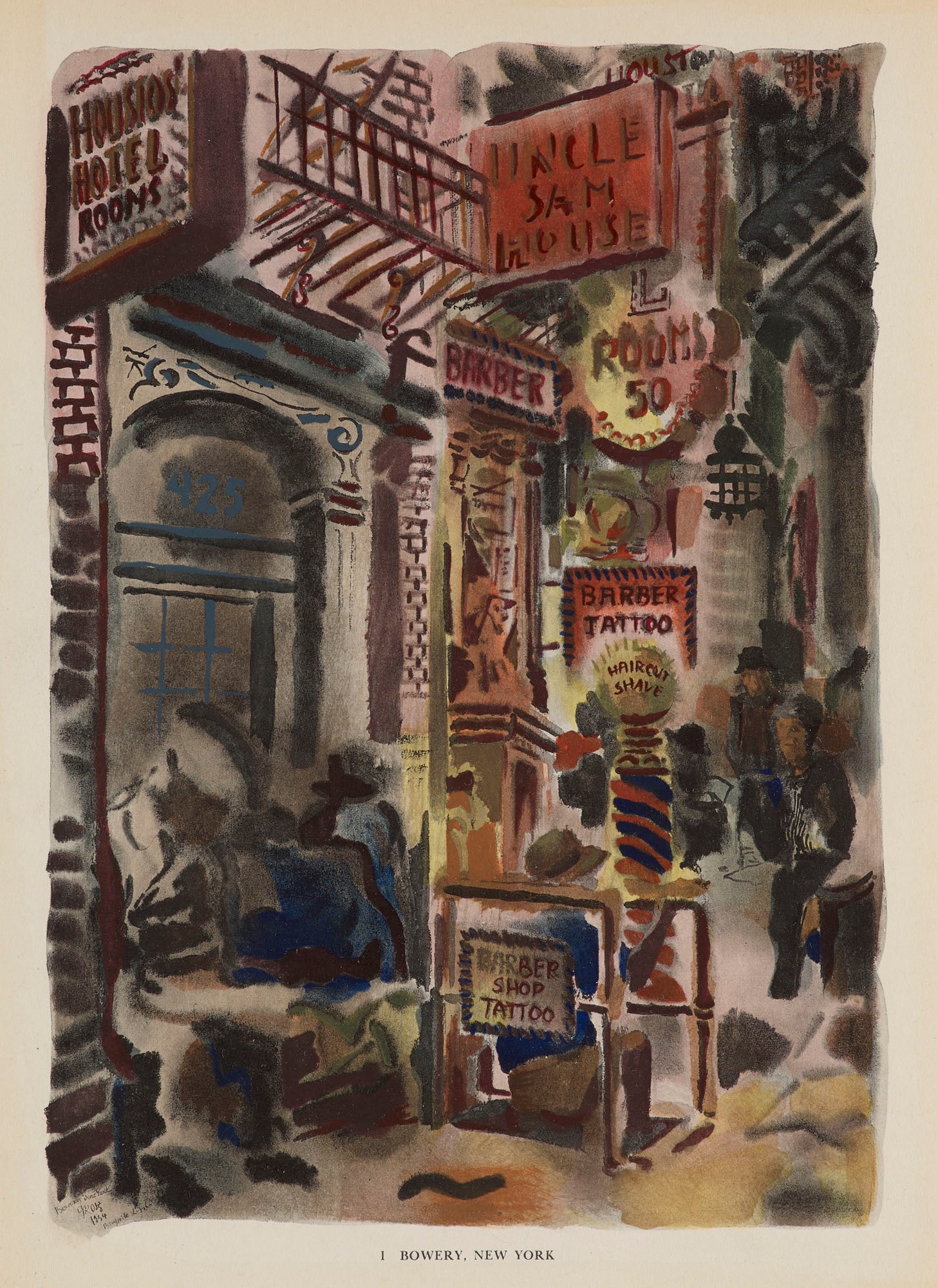 Grosz, George George Grosz. Drawings. With an Introduction by the Artist. Mit 52 Tafeln nach (1 of 1)