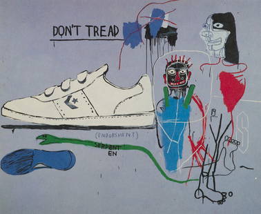 Warhol u. Jean-Michel Basquiat, Andy Collaborations: Andy Warhol, Jean-Michel Basquiat, 12 November: Warhol u. Jean-Michel Basquiat, Andy Collaborations: Andy Warhol, Jean-Michel Basquiat, 12 November 1988-21 January 1989. Mit 1 Siebdruck (Einladungskarte), 18 Offsetlithographien und 1 Farblithograph
