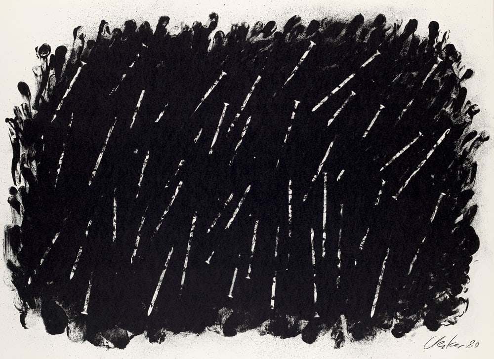 Uecker, Günther u.a. Art Zanders '80. 1980. Portfolio mit 6 Druckgraphiken von Günther (1 of 1)