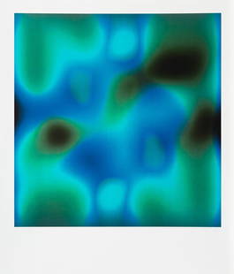 Thomas Ruff Substrat blau, 2009. Farblithographie auf Velin d'Arches Bütten. 100 × 70 cm.: Zeitgenössische KunstRuff, ThomasSubstrat blau, 2009. Farblithographie auf Velin d'Arches Bütten. 100 × 70 cm. Signiert und nummeriert. Ingesamt sehr gut und ausgesprochen schön. &