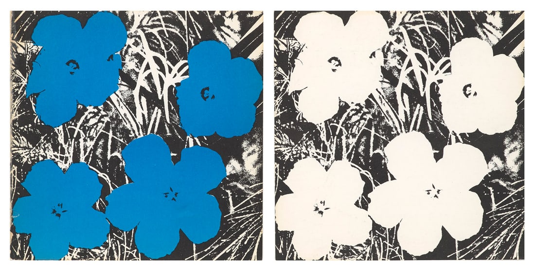 Andy Warhol 2 Arbeiten. Flowers. 1965. In: Ausst. Kat. Andy Warhol. Ileana Sonnabend, Paris. 1965. (1 of 1)