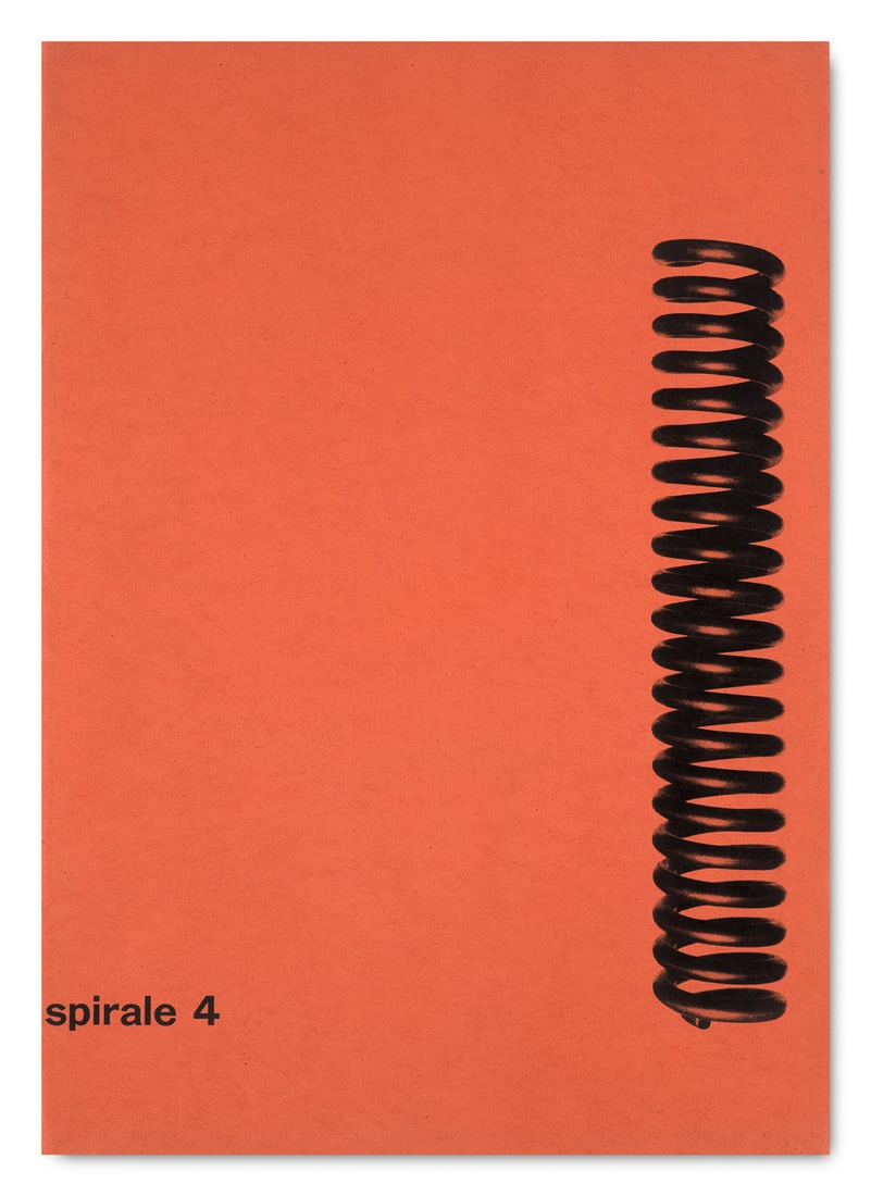 spirale. Hg. v. Marcrel Wyss, Eugen Gomringer u. Dieter Roth. Hefte Nr. 2, 3 u. 4. Mit OGraphiken: Avantgarde - Fluxus spirale. Hg. v. Marcrel Wyss, Eugen Gomringer u. Dieter Roth. Hefte Nr. 2, 3 u. 4. Mit OGraphiken von Max Bill, Paul Klee, Imre Reiner, Dieter Roth, Sophie Taeuber-Arp u.a. Bern, S