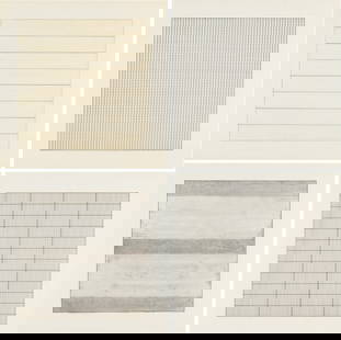 Agnes Martin Paintings and drawings ... Gemälde und Zeichnungen. Amsterdam, Stedelijk Museum,: MinimalismusMartin, AgnesPaintings and drawings ... Gemälde und Zeichnungen. Amsterdam, Stedelijk Museum, 1991. Mit 10 losen Lithographien auf Transparentpapier. Blattgröße je 29,9 x 29
