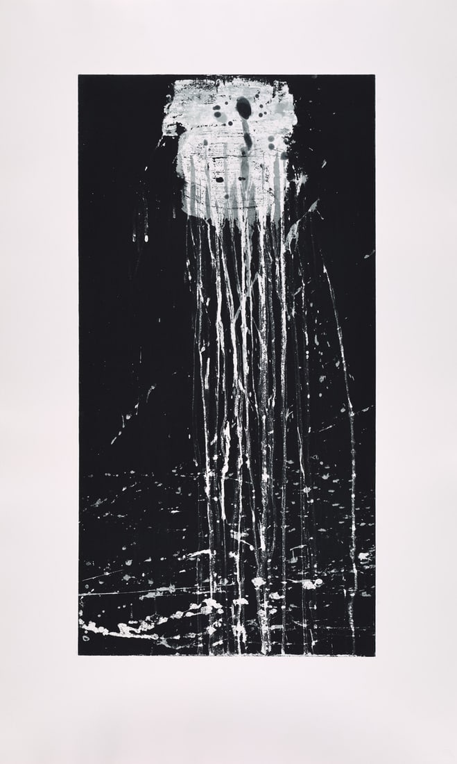 Pat Steir The dragon king's daughter waterfall. 1993. Aquatinta auf Somerset-Velin (mit WZ). 79 x: Online - Modern and Contemporary ArtPat SteirThe dragon king's daughter waterfall. 1993. Aquatinta auf Somerset-Velin (mit WZ). 79 x 40,3 cm (105,5 x 63,4 cm). - In sehr gutem Zustand. Prachtvoller, g